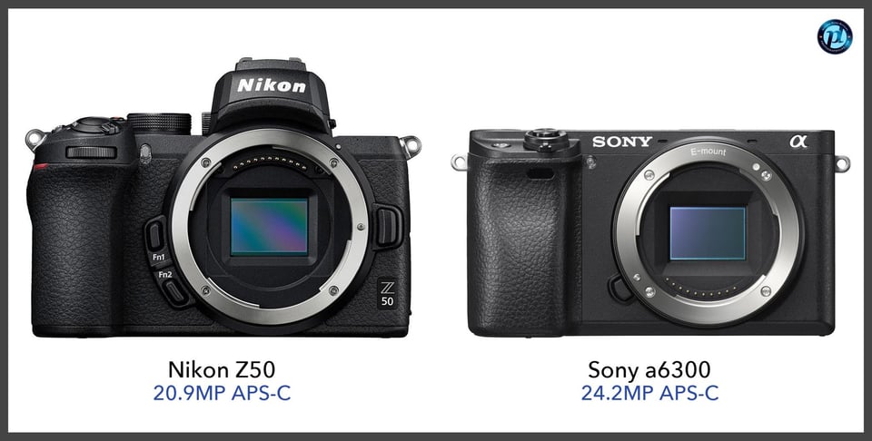 NikonZ50_vs_Sonya6300_comparison_front