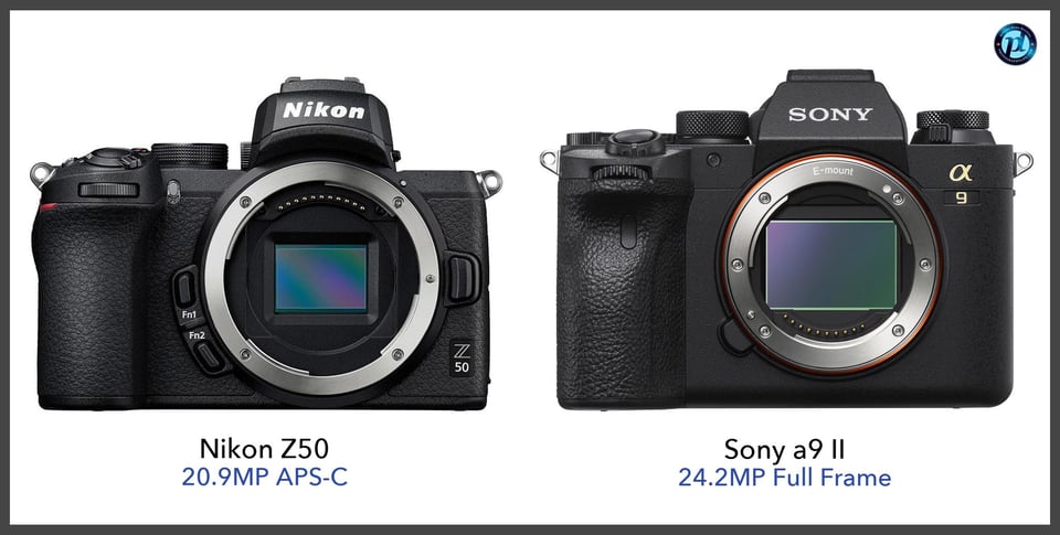 NikonZ50_vs_Sonya9II_comparison_front