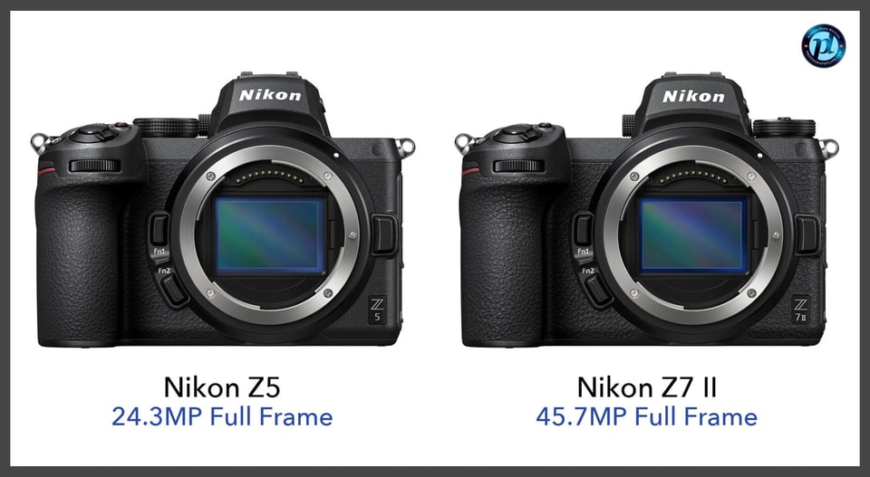 NikonZ5_vs_NikonZ7II_comparison_front