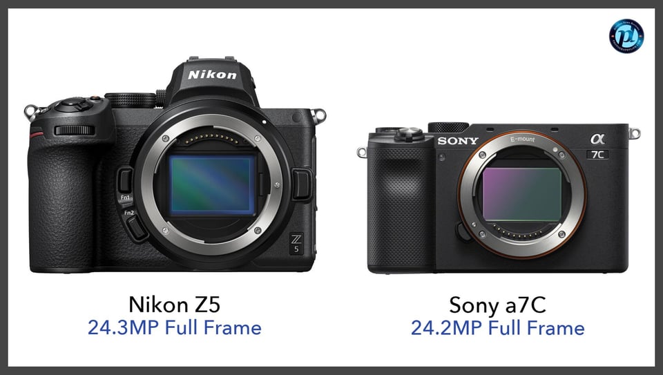 NikonZ5_vs_Sonya7C_comparison_front