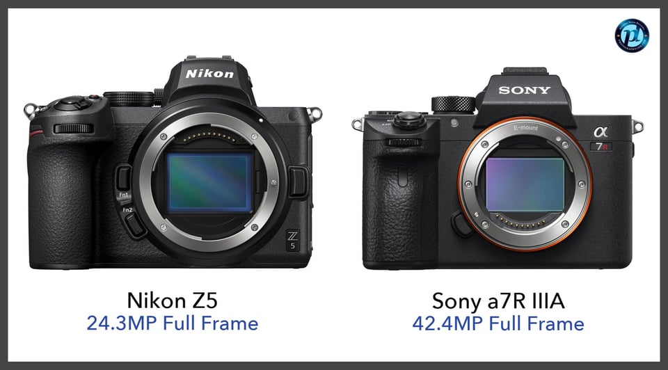 NikonZ5_vs_Sonya7RIIIA_comparison_front