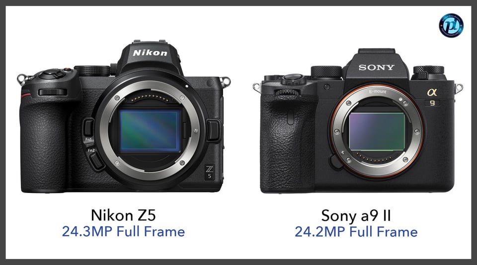 NikonZ5_vs_Sonya9II_comparison_front