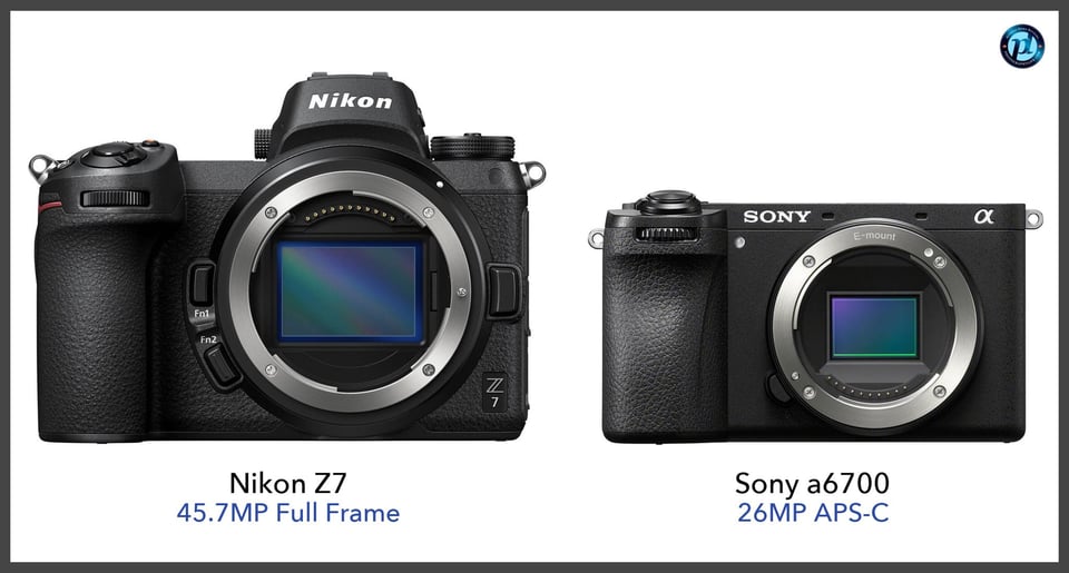 NikonZ7_vs_Sonya6700_comparison_front