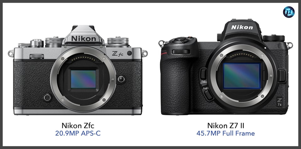 NikonZfc_vs_NikonZ7II_comparison_front