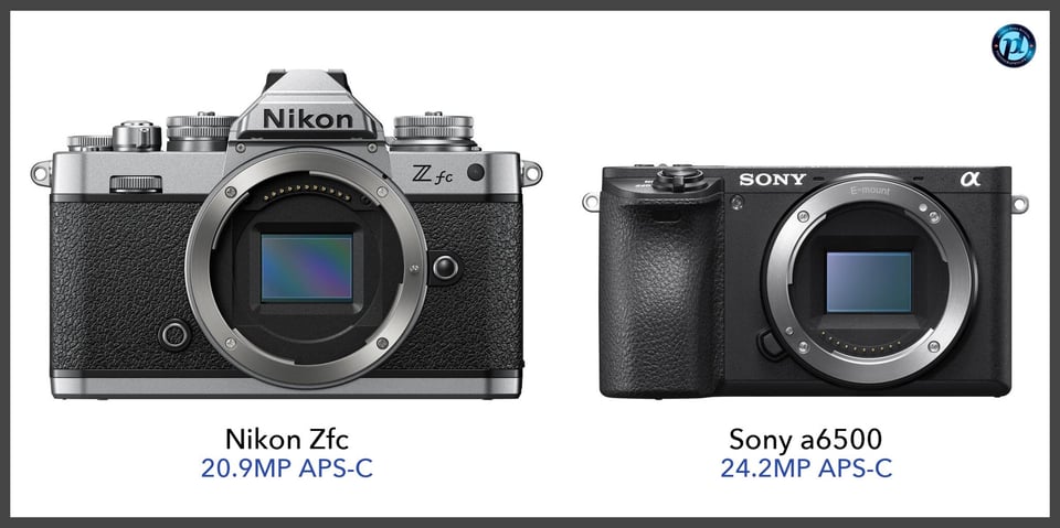 NikonZfc_vs_Sonya6500_comparison_front