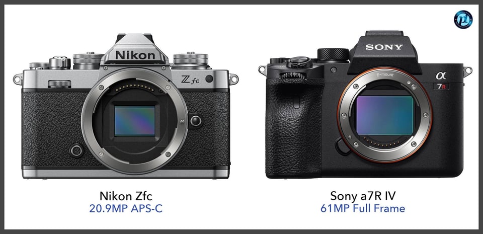 NikonZfc_vs_Sonya7RIV_comparison_front