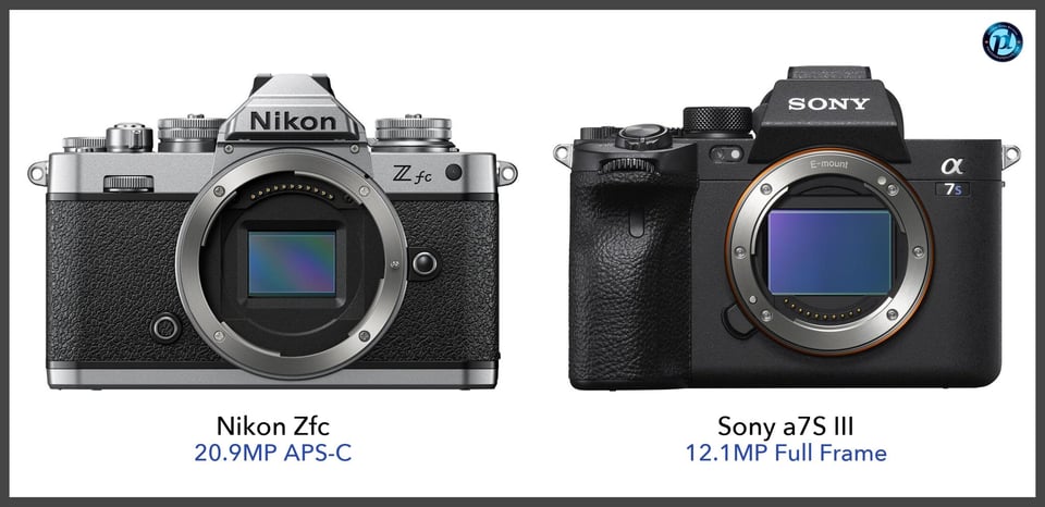 NikonZfc_vs_Sonya7SIII_comparison_front