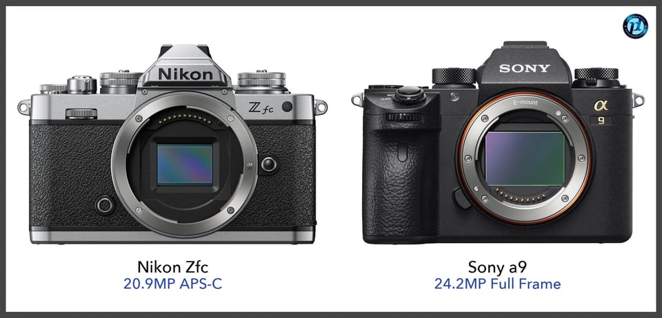 NikonZfc_vs_Sonya9_comparison_front