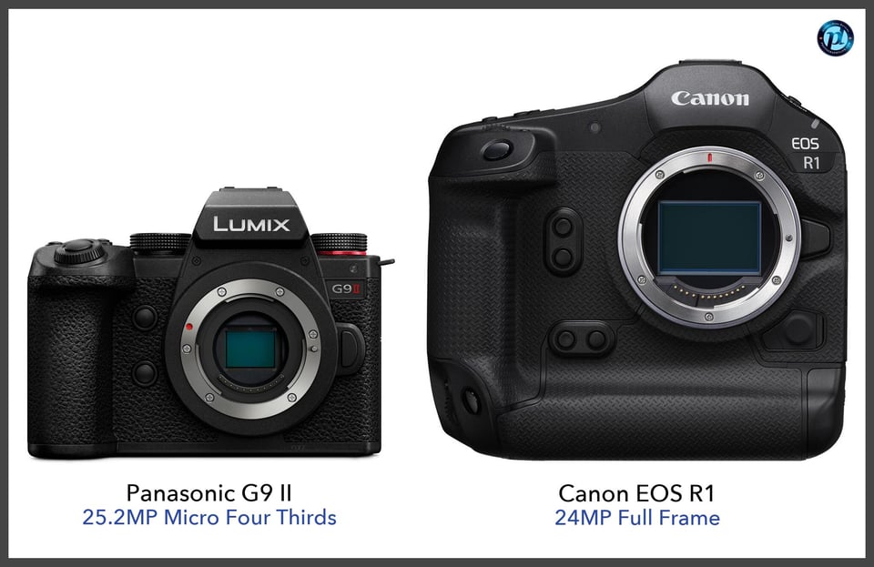 PanasonicG9II_vs_CanonEOSR1_comparison_front