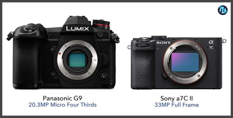 PanasonicG9_vs_Sonya7CII_comparison_front