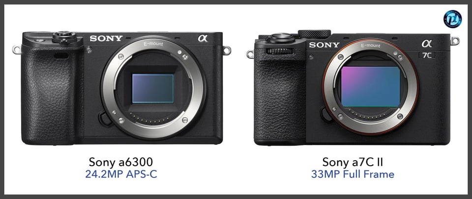 Sonya6300_vs_Sonya7CII_comparison_front