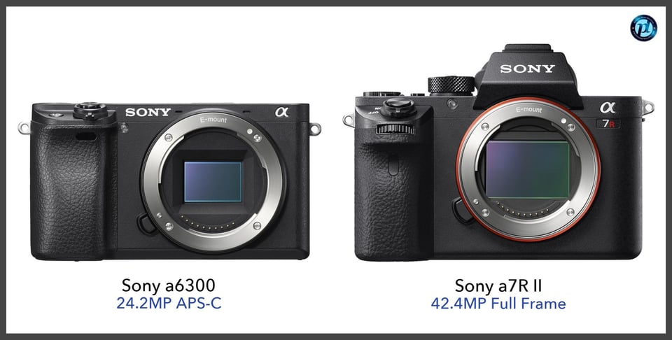 Sonya6300_vs_Sonya7RII_comparison_front