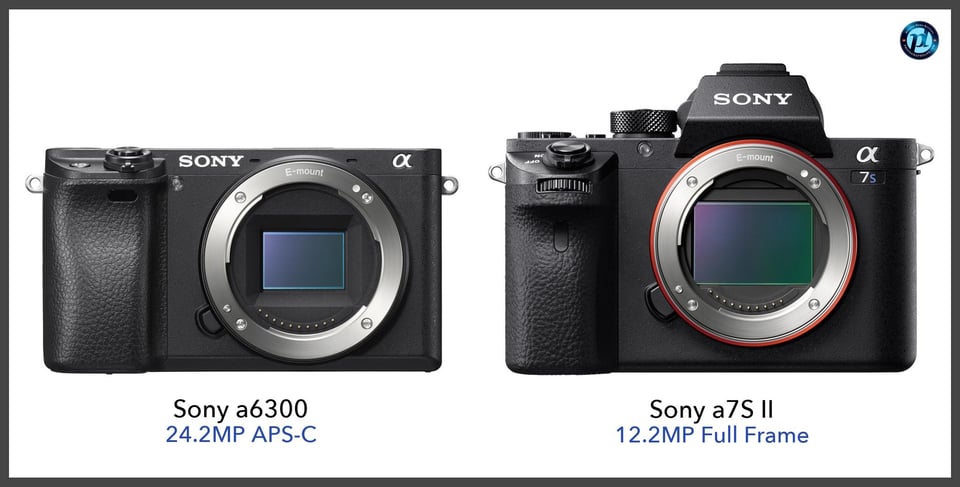 Sonya6300_vs_Sonya7SII_comparison_front