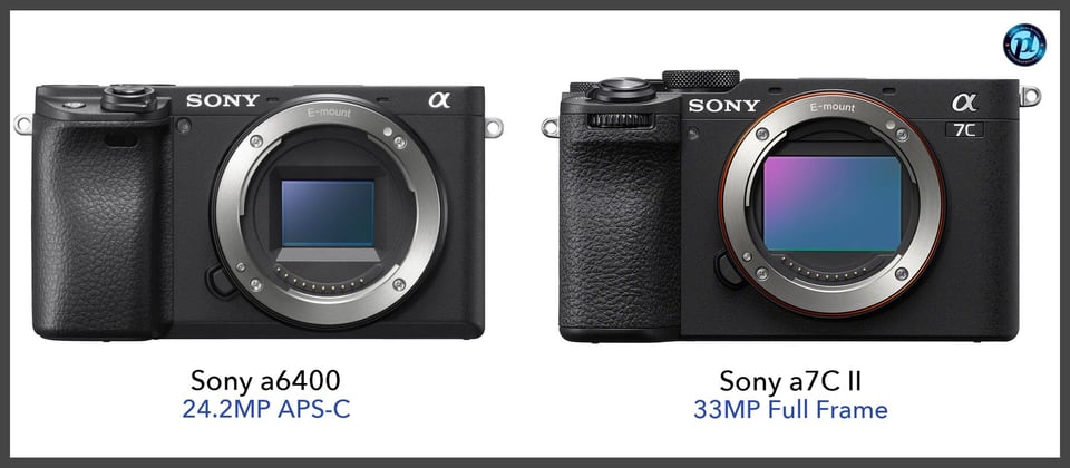 Sonya6400_vs_Sonya7CII_comparison_front