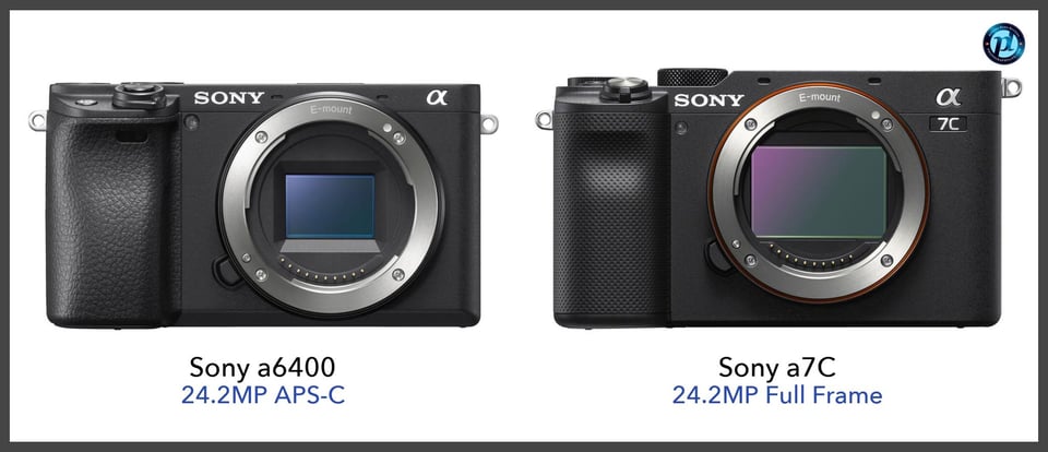 Sonya6400_vs_Sonya7C_comparison_front