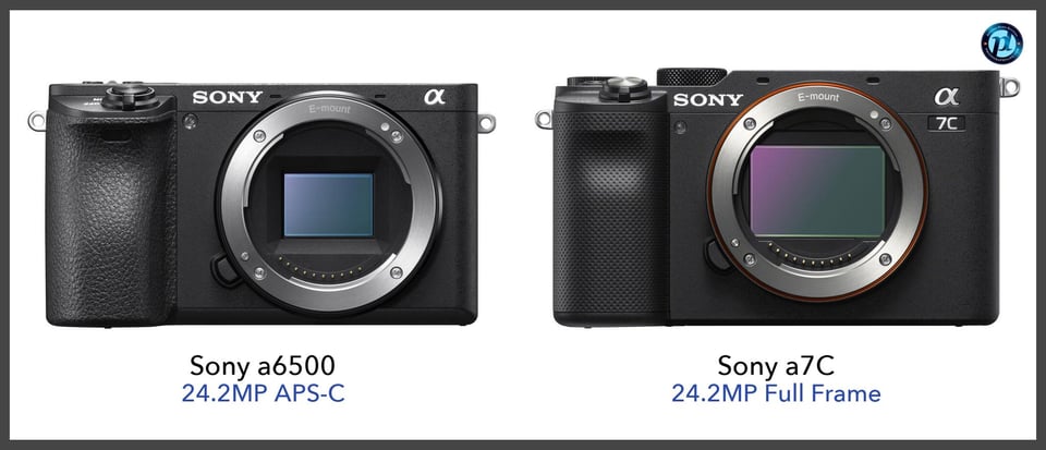 Sonya6500_vs_Sonya7C_comparison_front