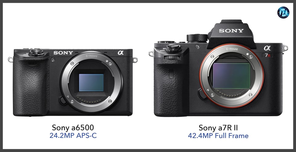 Sonya6500_vs_Sonya7RII_comparison_front