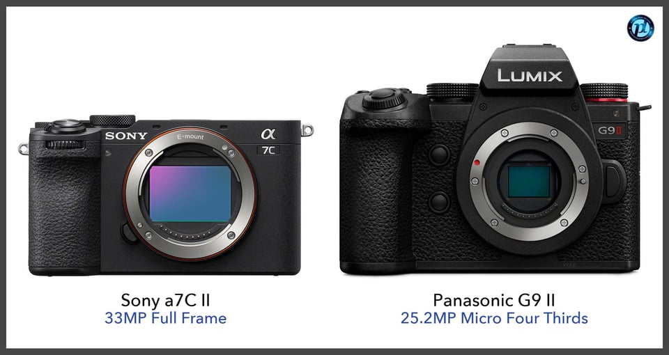 Sonya7CII_vs_PanasonicG9II_comparison_front