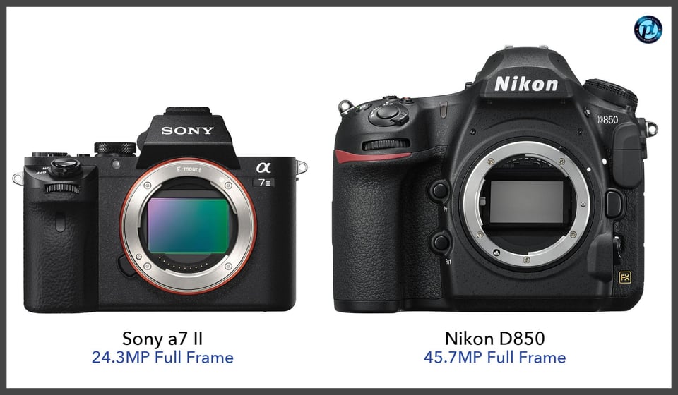 Sonya7II_vs_NikonD850_comparison_front