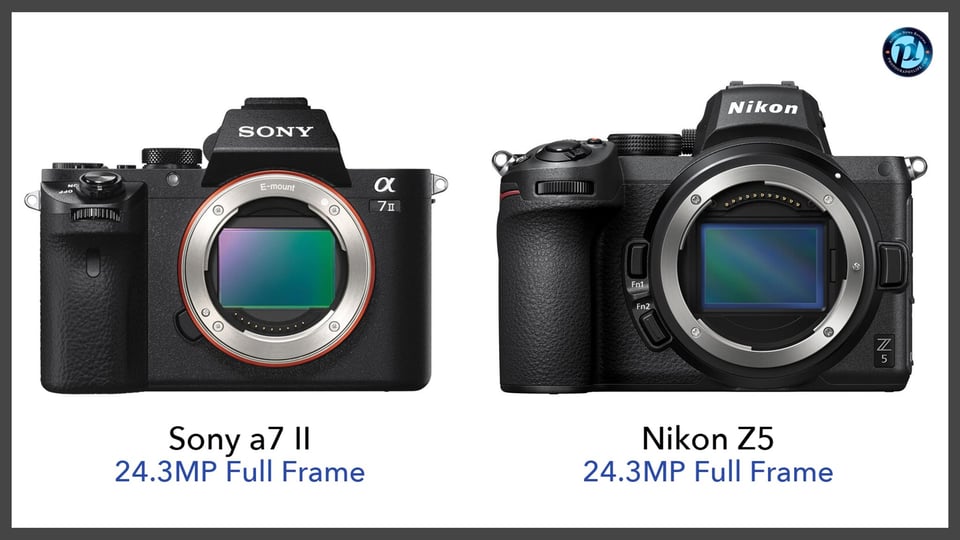 Sonya7II_vs_NikonZ5_comparison_front