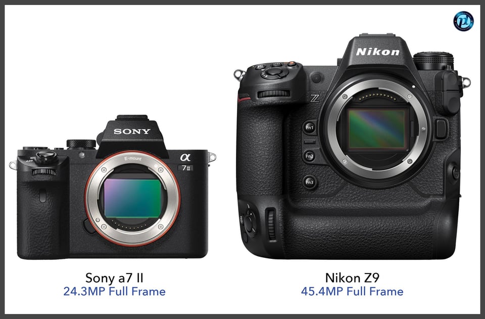 Sonya7II_vs_NikonZ9_comparison_front