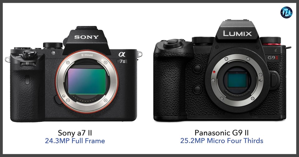 Sonya7II_vs_PanasonicG9II_comparison_front