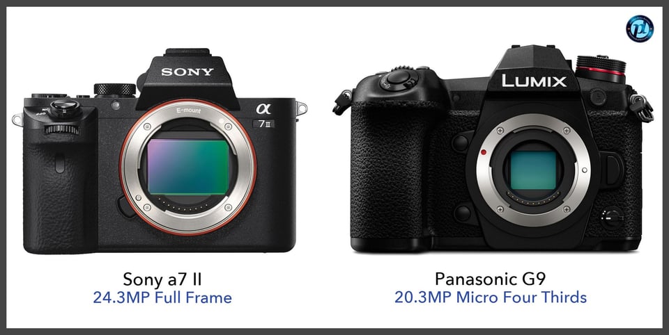 Sonya7II_vs_PanasonicG9_comparison_front