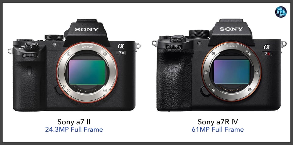 Sonya7II_vs_Sonya7RIV_comparison_front