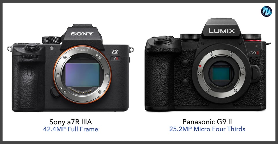 Sonya7RIIIA_vs_PanasonicG9II_comparison_front