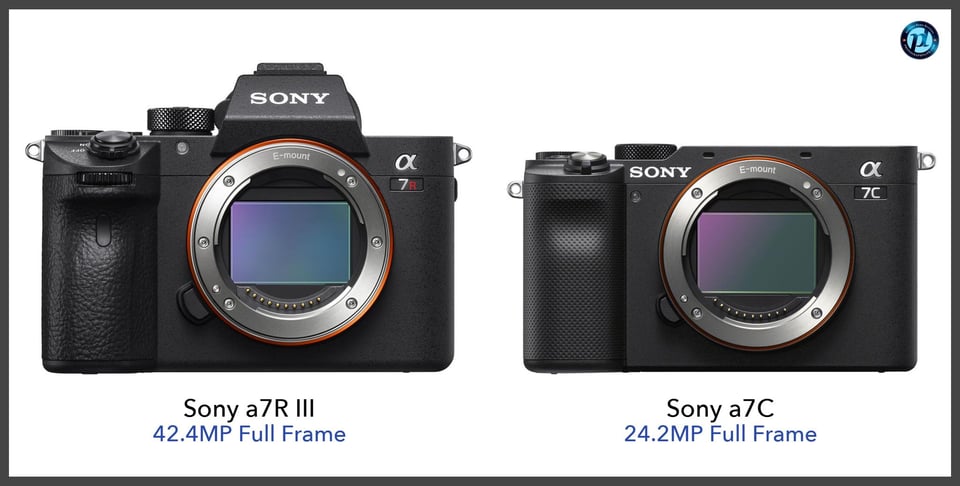 Sonya7RIII_vs_Sonya7C_comparison_front