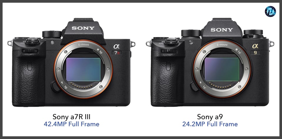 Sonya7RIII_vs_Sonya9_comparison_front