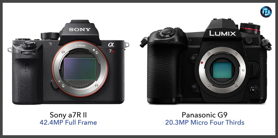 Sonya7RII_vs_PanasonicG9_comparison_front