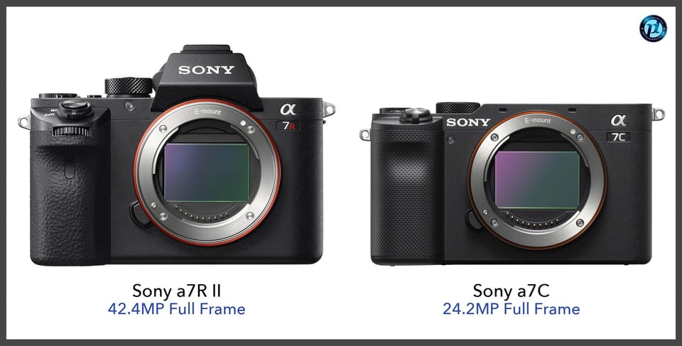 Sonya7RII_vs_Sonya7C_comparison_front