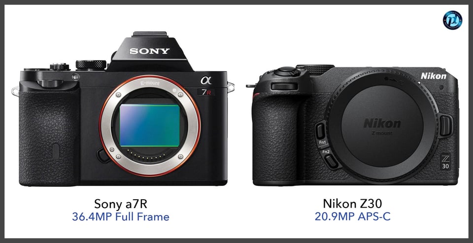 Sonya7R_vs_NikonZ30_comparison_front