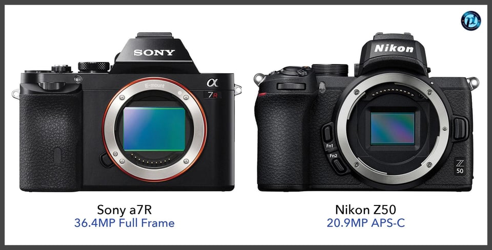 Sonya7R_vs_NikonZ50_comparison_front