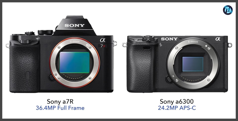 Sonya7R_vs_Sonya6300_comparison_front