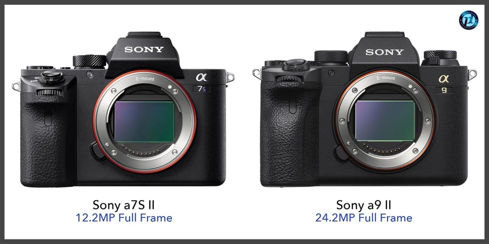 Sonya7SII_vs_Sonya9II_comparison_front