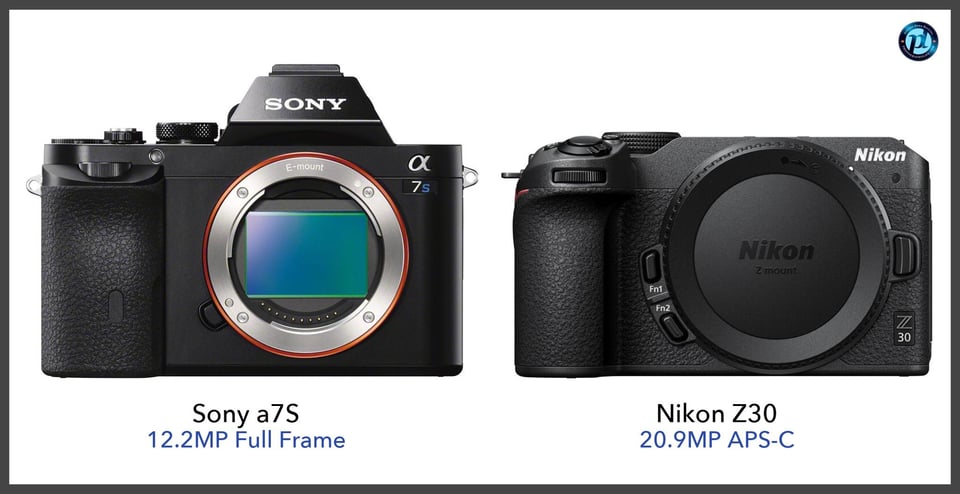 Sonya7S_vs_NikonZ30_comparison_front