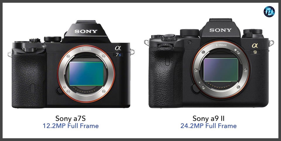 Sonya7S_vs_Sonya9II_comparison_front