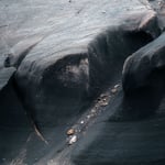 Iceland 8x10 dark abstract landscape photo