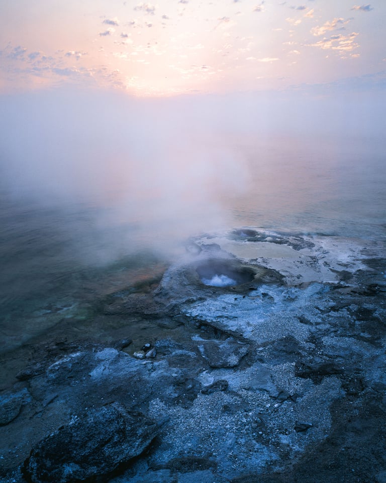 Yellowstone Lake Mamiya 7 Medium Format Landscape