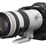 Canon RF 70-200mm f2.8 Z power zoom on Canon EOS R1 product photo