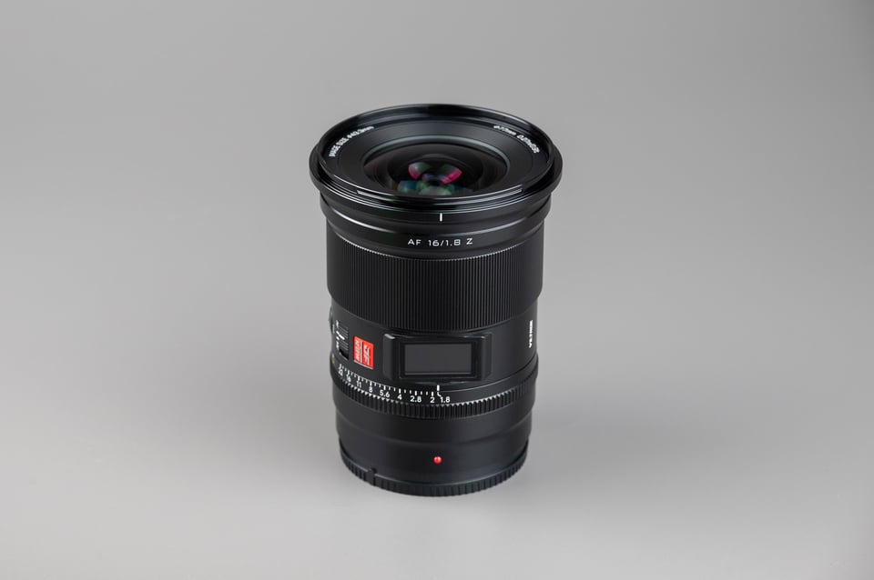 Viltrox AF 16mm f1.8 Product Photo