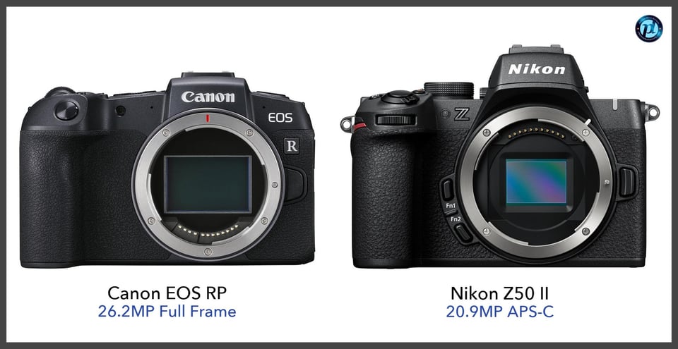 CanonEOSRP_vs_NikonZ50II_comparison_front