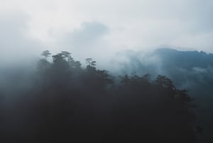 China Mountains and Mist Photo