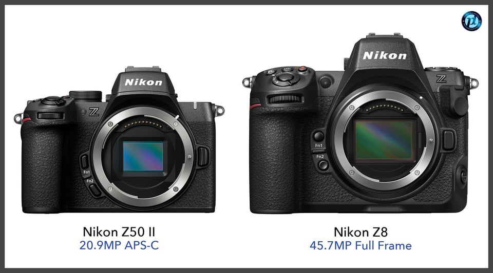 NikonZ50II_vs_NikonZ8_comparison_front