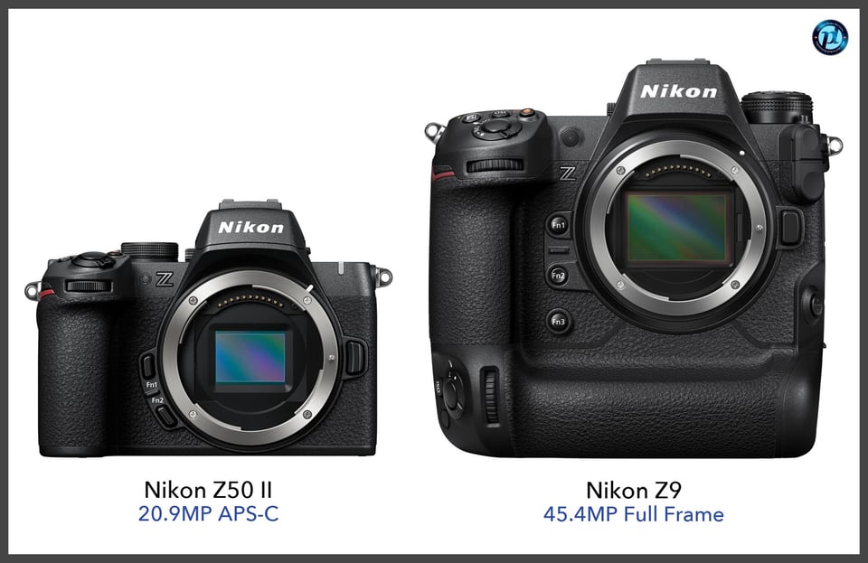 NikonZ50II_vs_NikonZ9_comparison_front