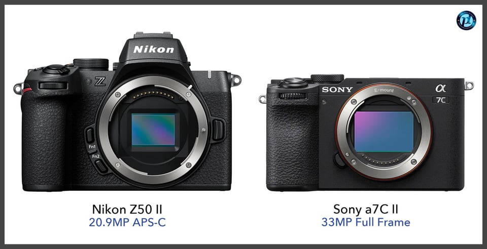 NikonZ50II_vs_Sonya7CII_comparison_front