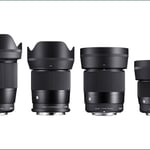 Sigma RF Lenses 16mm 23mm 30mm 56mm