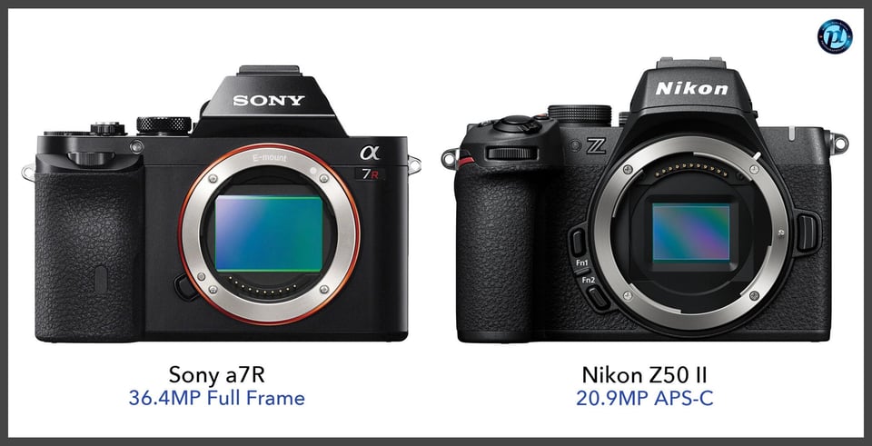 Sonya7R_vs_NikonZ50II_comparison_front